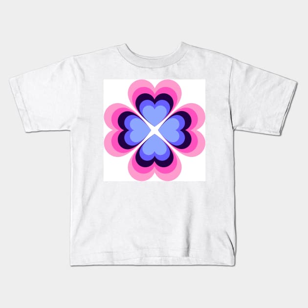 Omni clover heart Kids T-Shirt by Annka47